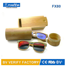 Polarized Natural Handmade Wooden Bamboo Sunglasses with Customer Brand